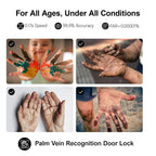 Lockin Veno Plus Palm Vein Recognition Video Smart Lock