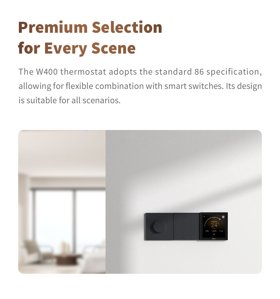 Aqara W400 Thermostat