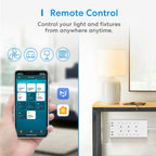 Meross Wi-Fi Controlled Power Strip With Surge Protector