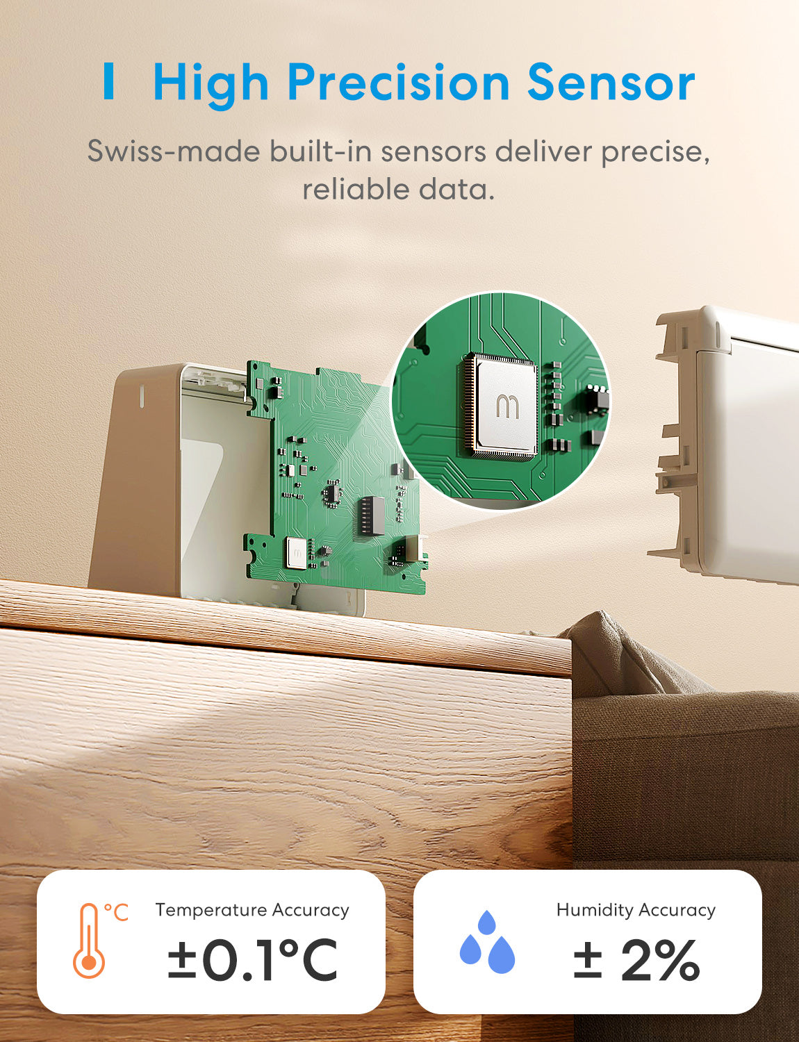 Meross Smart Temperature & Humidity Sensor
