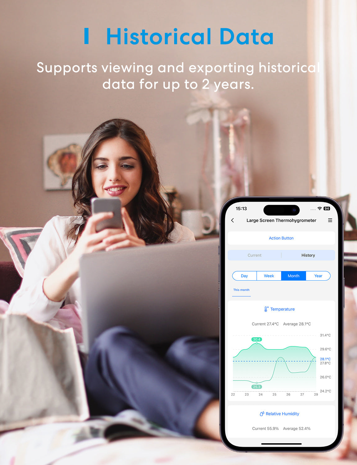 Meross Smart Temperature & Humidity Sensor