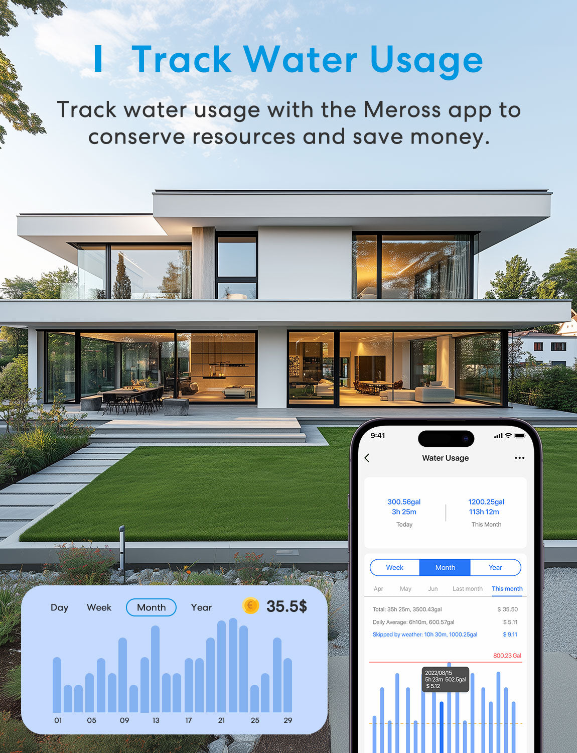 Meross Smart Sprinkler Timer