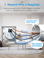 Meross Smart Roller Shutter Switch