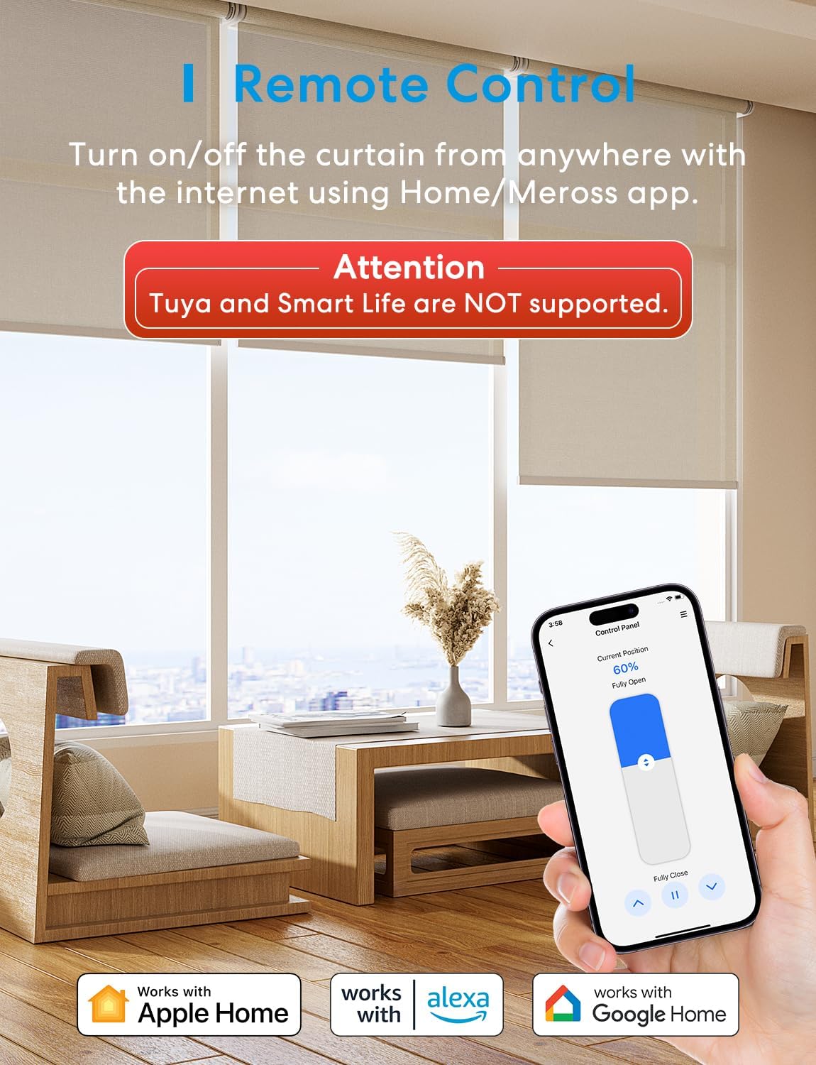 Meross Smart Roller Shutter Switch