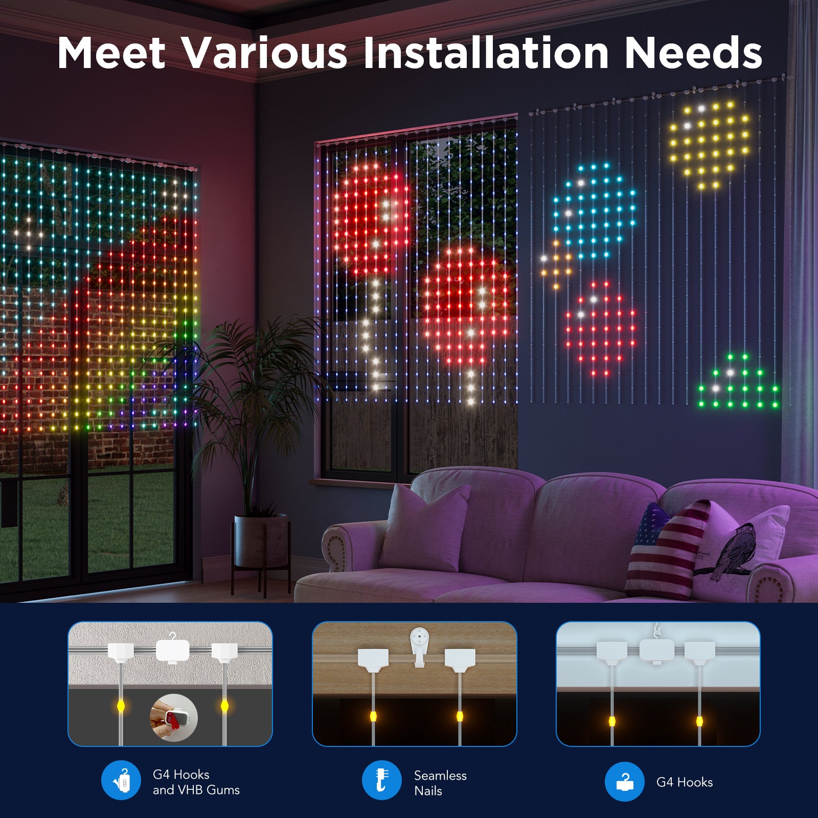 Govee Curtain Light Netflix Version