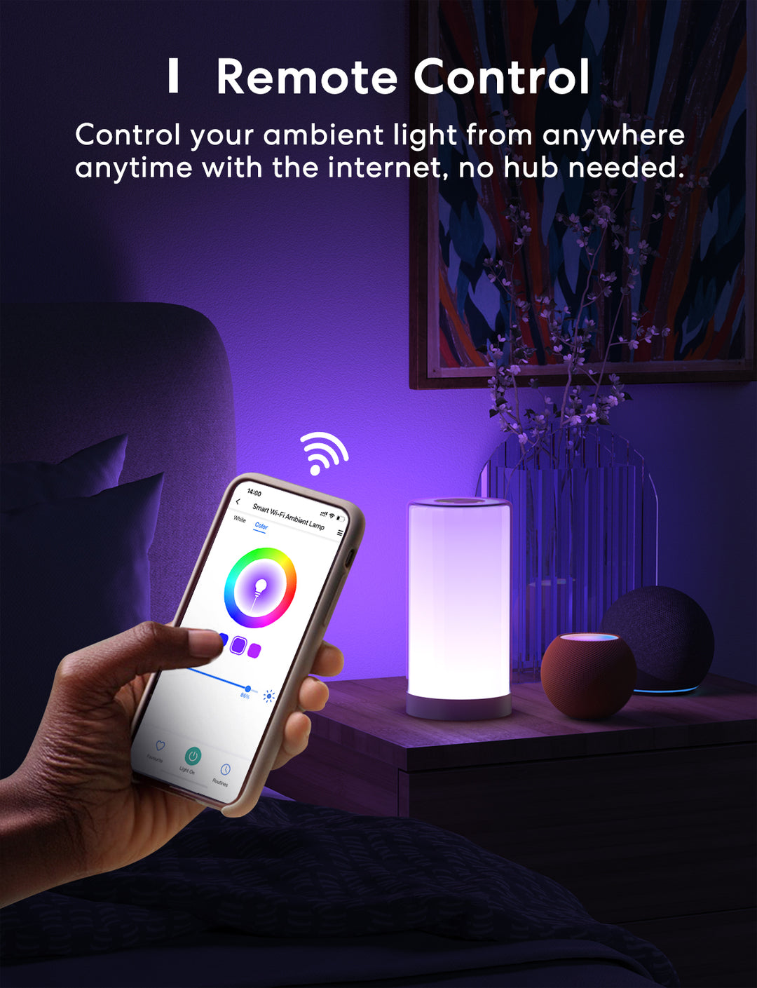 Meross Smart Ambient Light with Color Changing