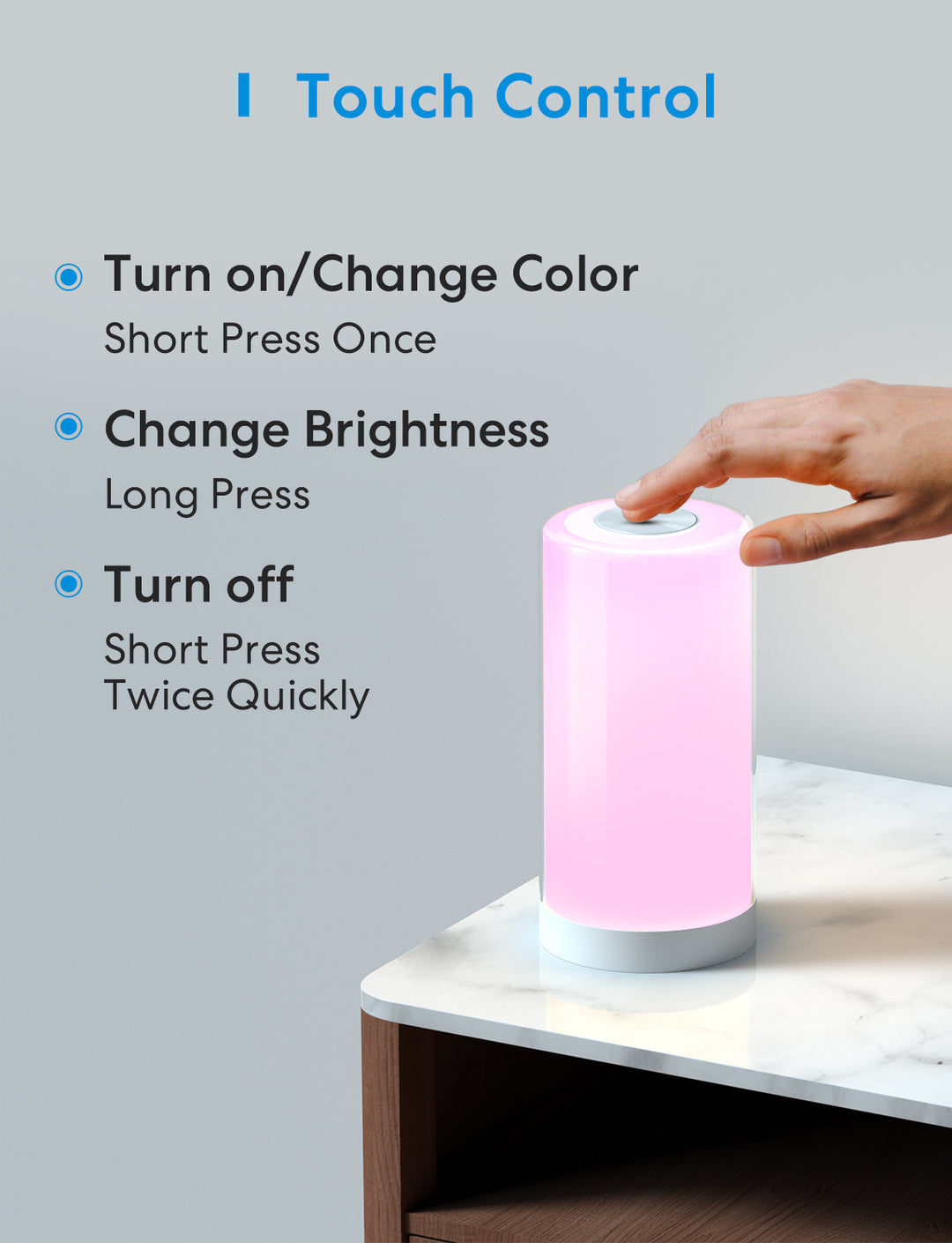 Meross Smart Ambient Light with Color Changing