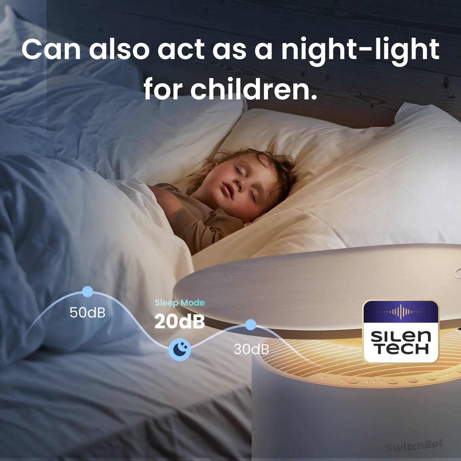 SwitchBot Smart Air Purifier Table