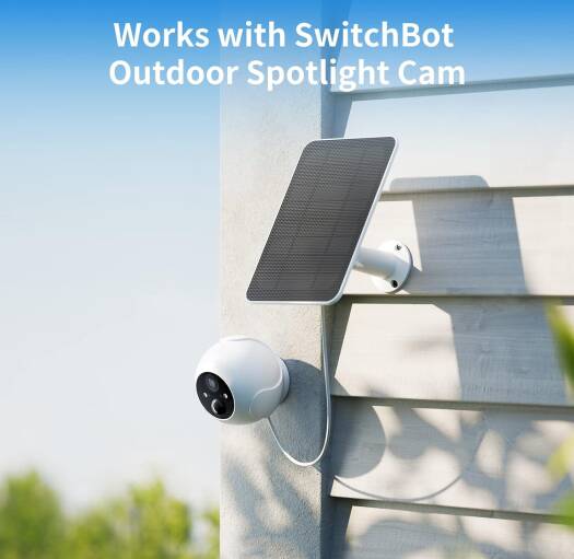 SwitchBot Solar Panel for Outdoor Spotlight Cam