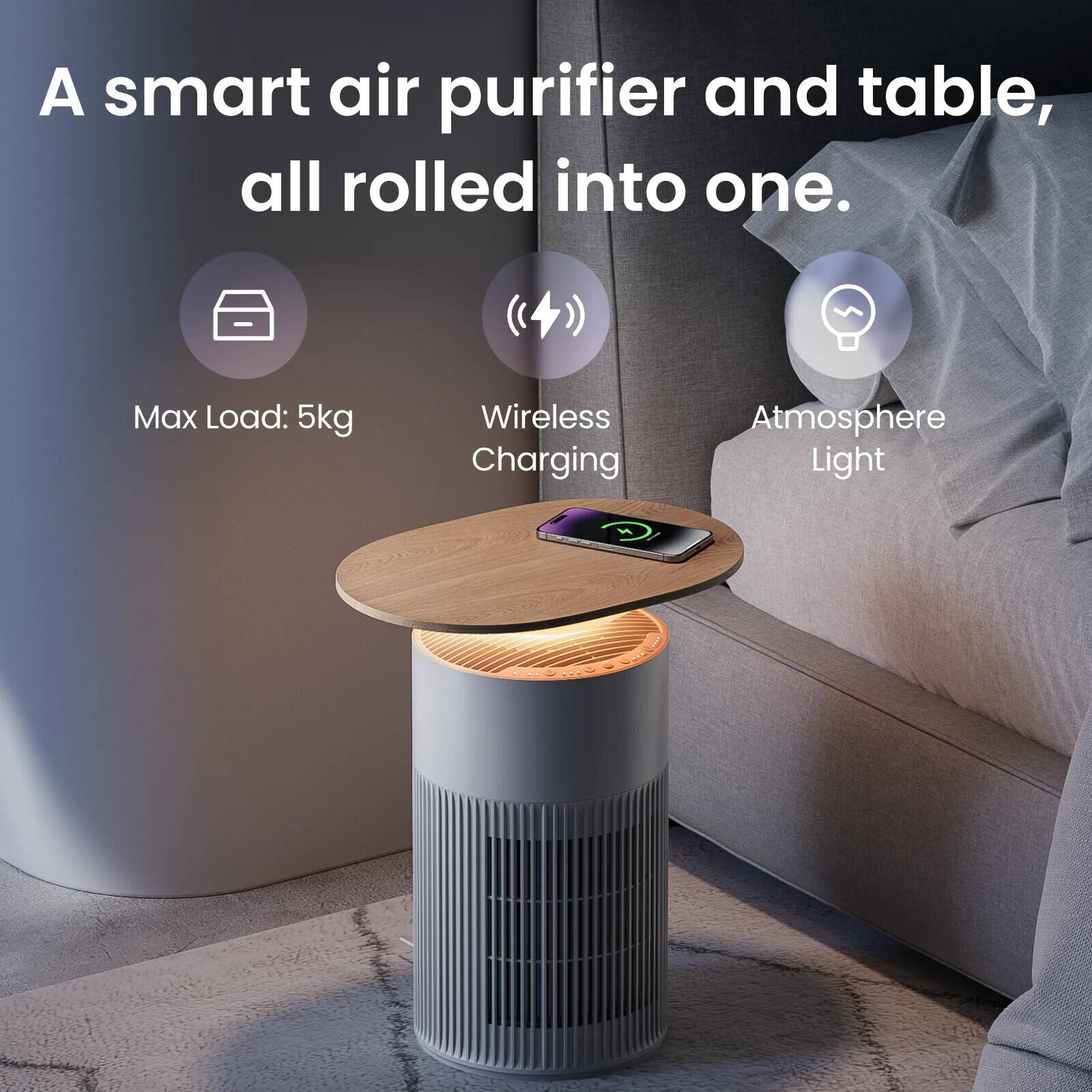 SwitchBot Smart Air Purifier Table