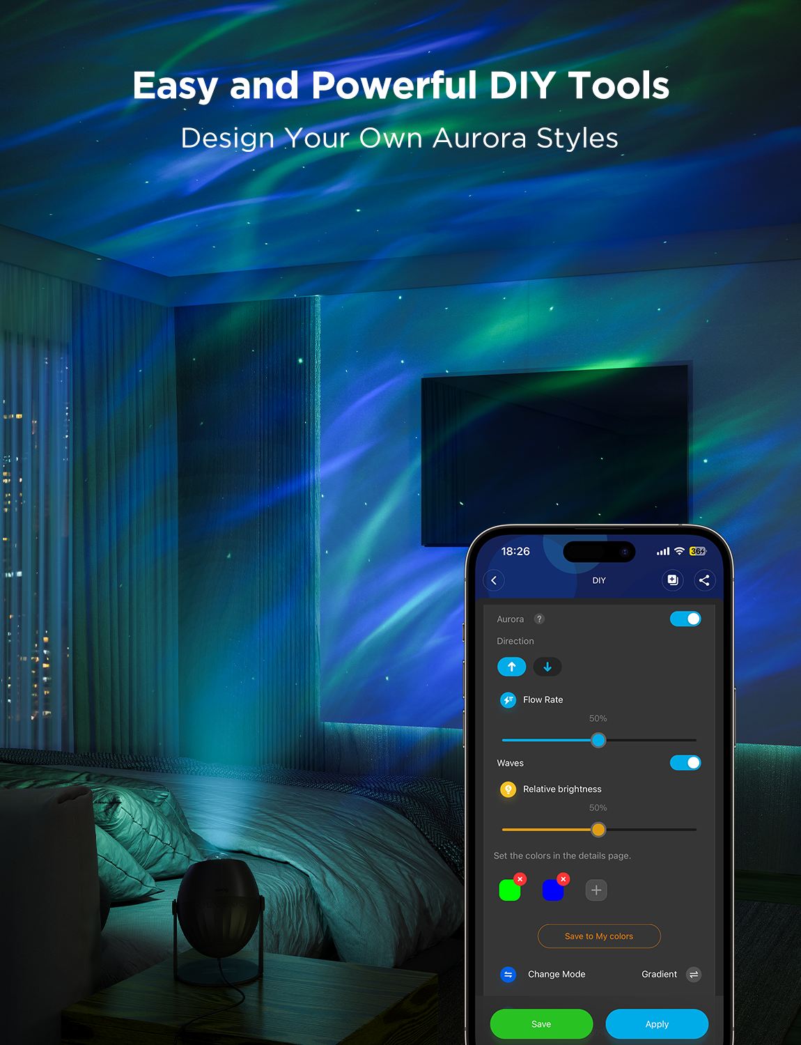 Govee Star Light Projector - Aurora Edition