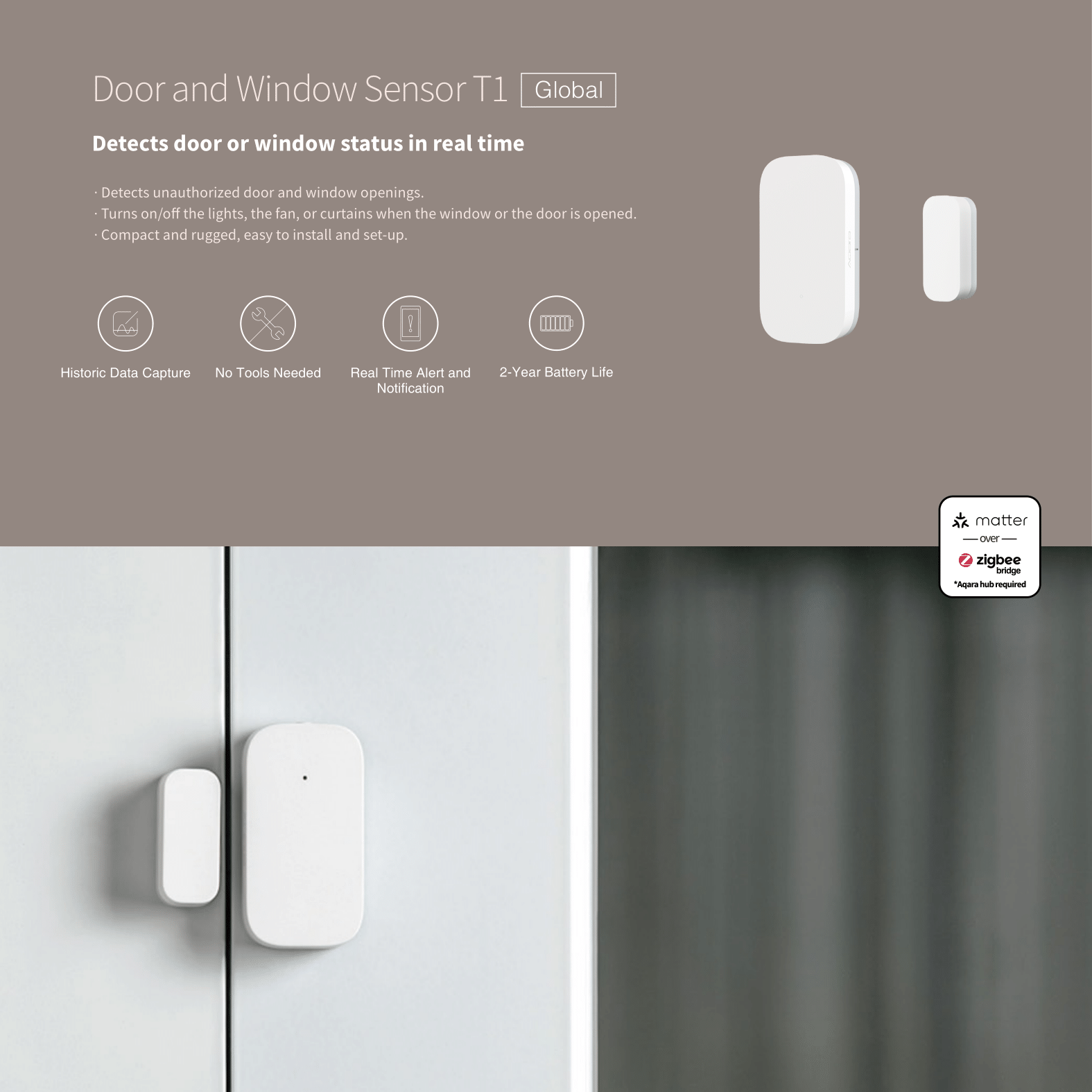Aqara Door and Window Sensor T1