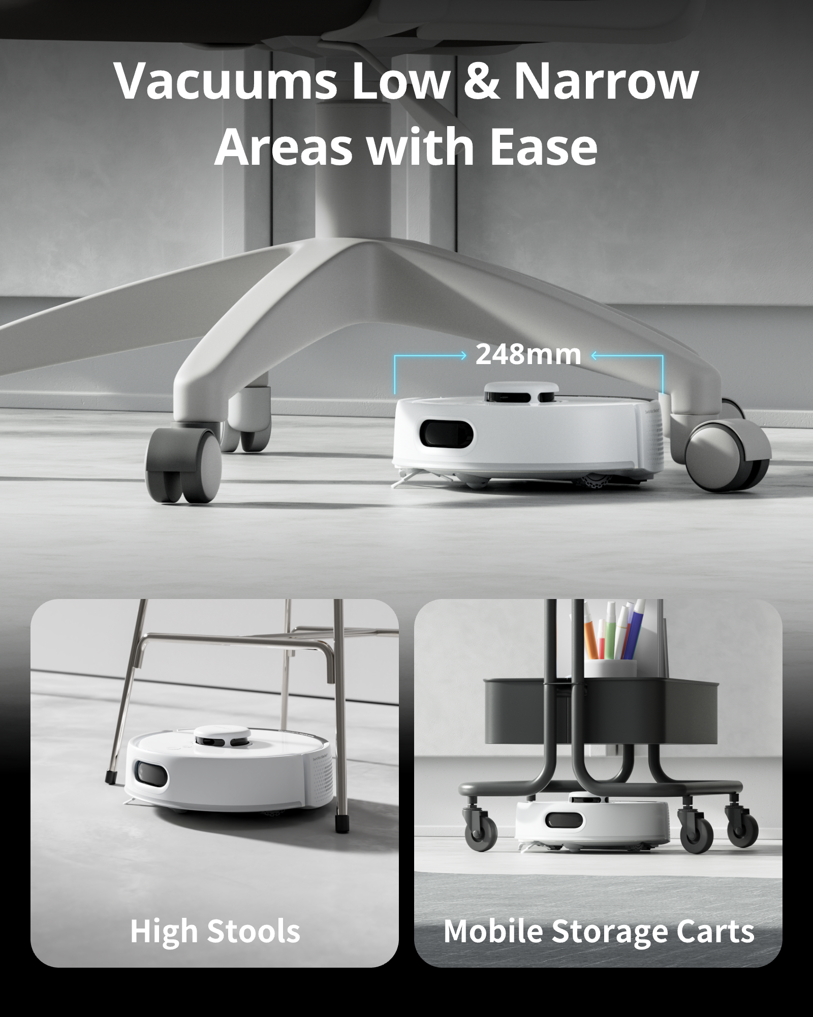 SwitchBot Mini Robot Vacuum K10+ Pro