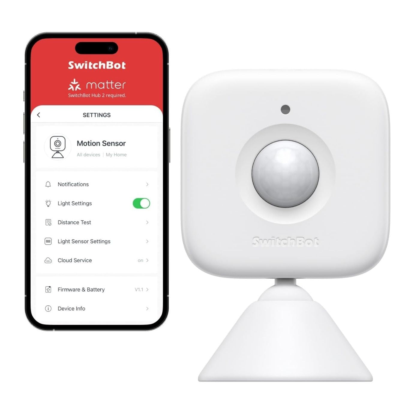 SwitchBot Motion Sensor
