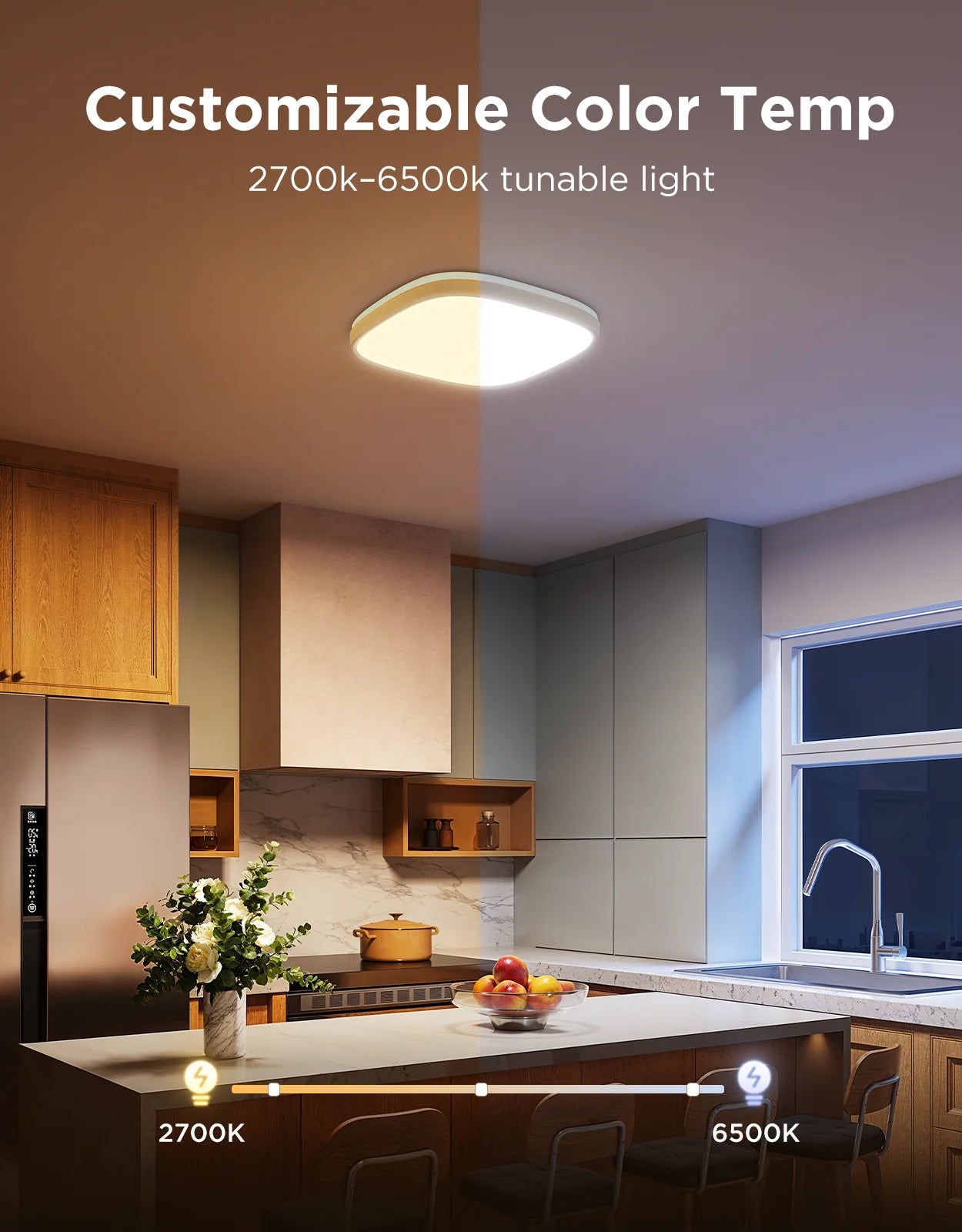 Govee Smart RGBICWW Ceiling Lights