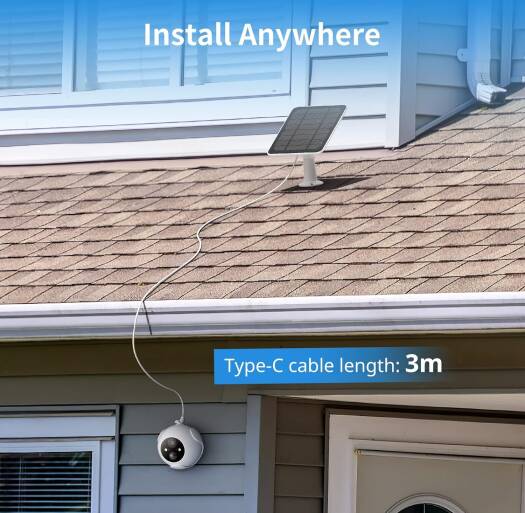 SwitchBot Solar Panel for Outdoor Spotlight Cam