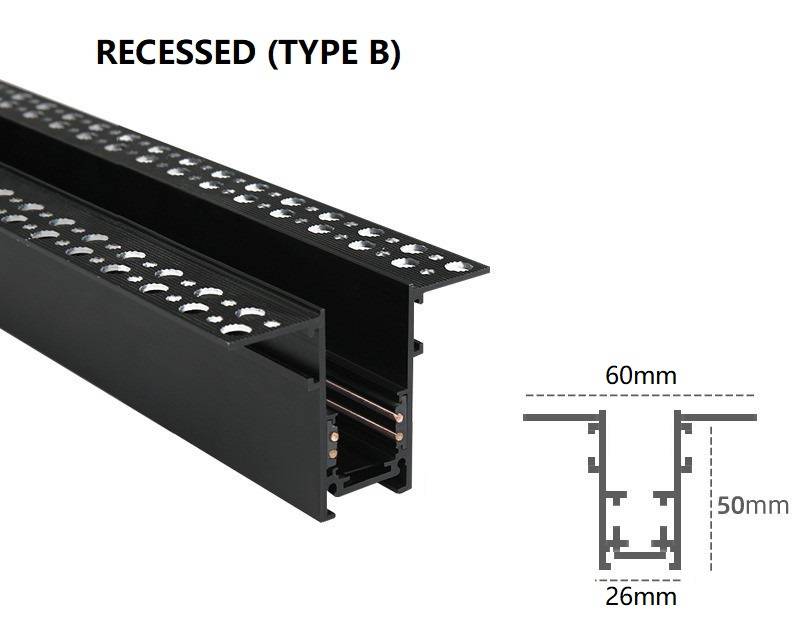 Magnetic Track Lights Tracks Compatible with Aqara H1 Pro